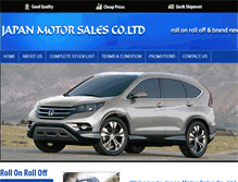 Tablet Screenshot of japanmotorstt.com